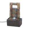 Serene Cascading Water Tabletop Fountain for Relaxation and Home Decor