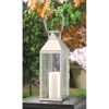 Vintage Style Manhattan Candle Lantern - Decorative Candle Holder for Home or Outdoor Use