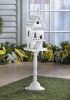 Two Story Pedestal Birdhouse