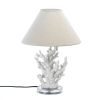 White Coral Table Lamp