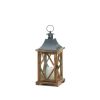 WOODEN DIAMOND LATTICE LANTERN